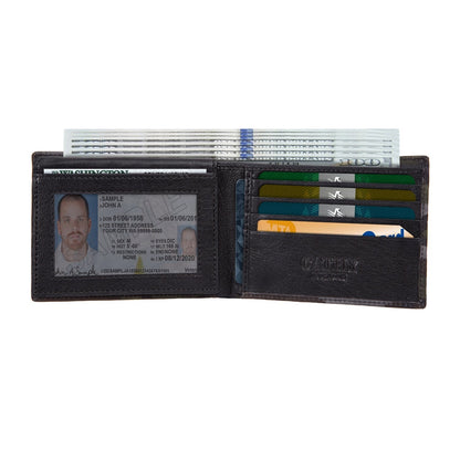 Cathy London Limited Edition RFID Men's Wallet 8 Card Slots