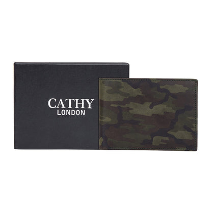 Cathy London Limited Edition RFID Men's Wallet 8 Card Slots