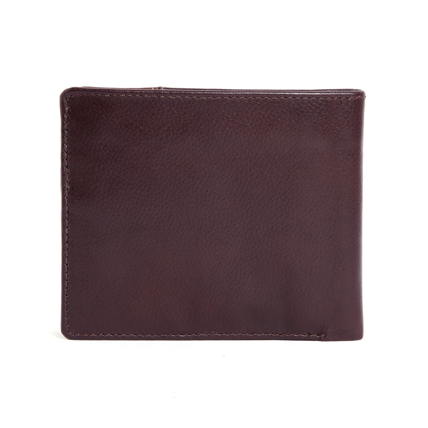 Brown Colour Bi-Fold Italian Leather Slim Wallet ( 3 Card Slot + Coin Pocket + Cash Compartment )