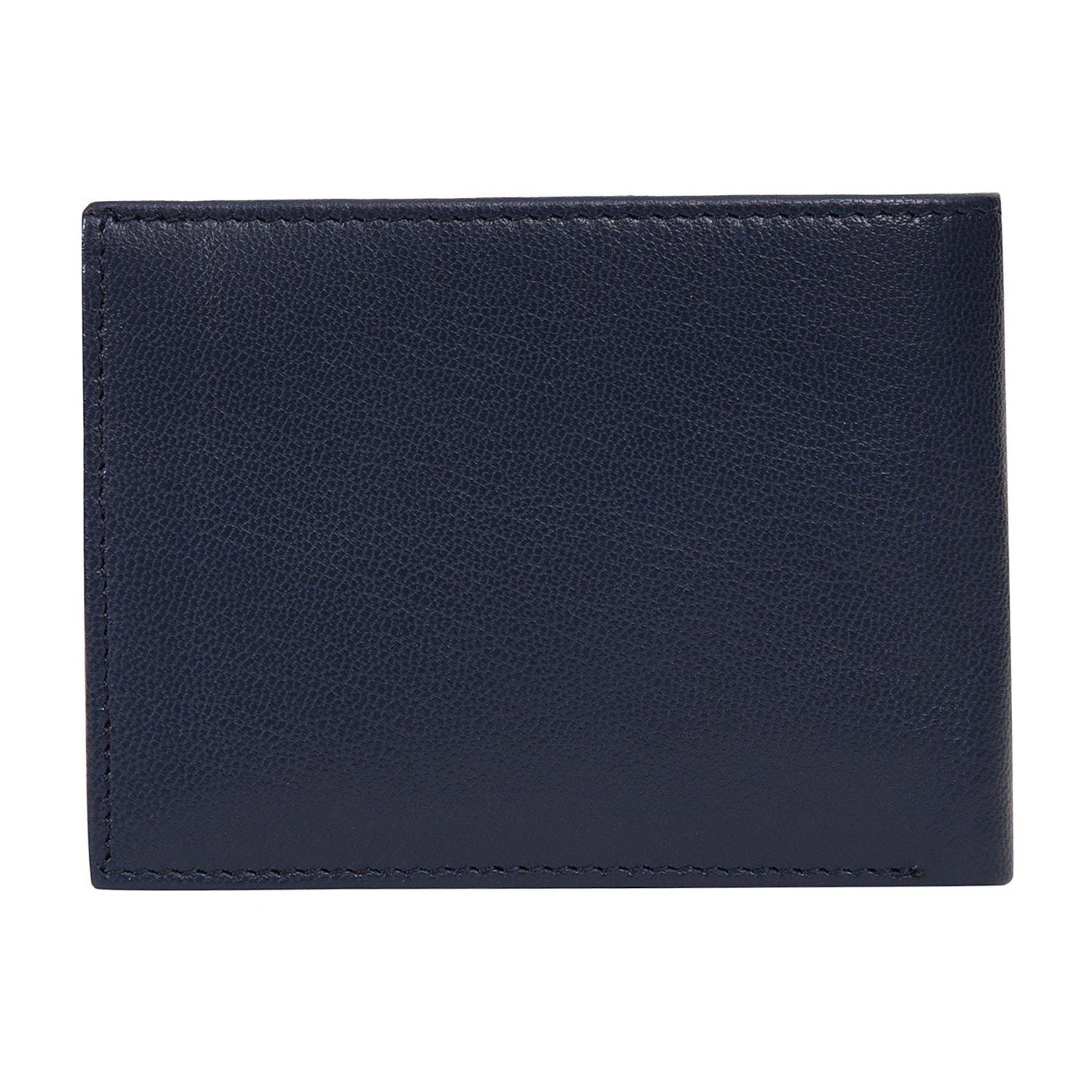 Blue Colour Bi-Fold Italian Leather Slim Wallet ( 8 Card Slot + 2 ID Slot + 2 Hidden Compartment + Cash Compartment) Cathy London 