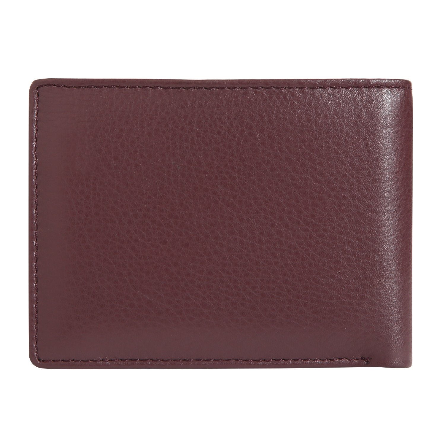 Brown Colour Bi-Fold Italian Leather Slim Wallet (8 Card Slot + 2 Hidden Compartment + 1 ID Slot + Coin Pocket + Cash Compartment) Cathy London 