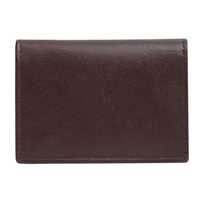 Tan Colour Bi-Fold Italian Leather Card Holder/Slim Wallet (Holds Upto 10 Cards + 1 ID Slot) Cathy London 